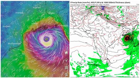 Cyclone Mocha: Low Pressure To Form Over Bay Today; Forecast Models Indicate Change Of Path ...