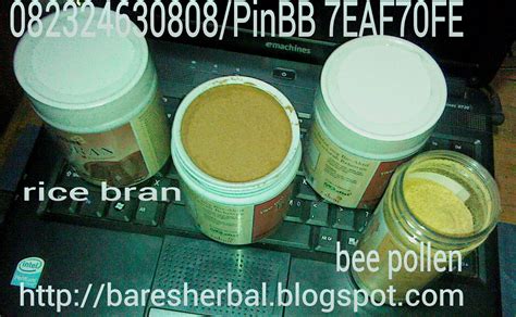 Bares Herbal: [Jual Rice Bran] Bekatul beras merah organik yang berkhasiat