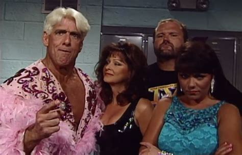 WCW Great American Bash 1996 - Ric Flair, Miss. Elizabeth, Arn Anderson ...