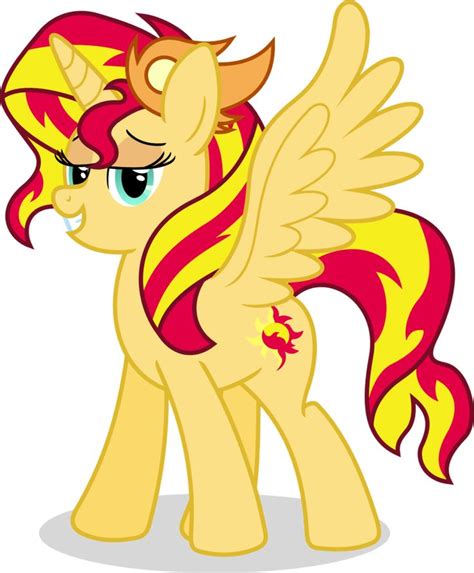 sunset shimmer alicorn | Sunset shimmer, Original drawing, Sunset