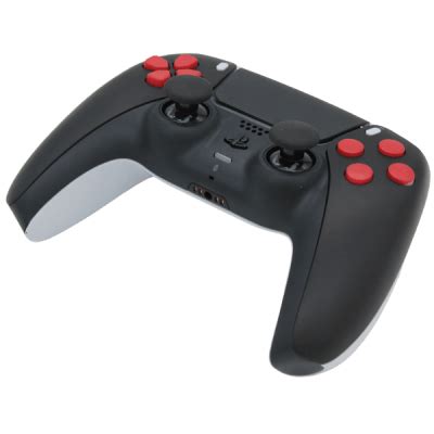 PS5 + PC Black & Red Controller