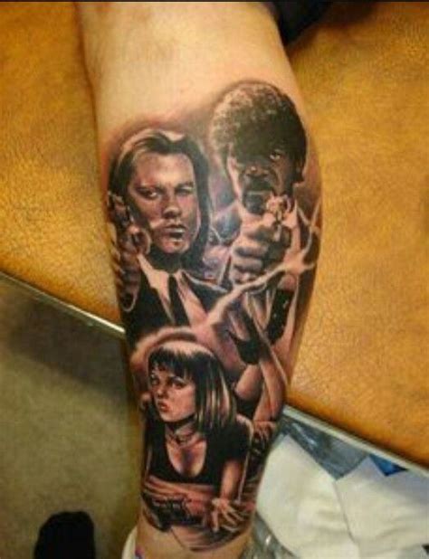 Pulp Fiction tattoo | Pulp fiction tattoo, Movie tattoos, Tattoos