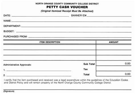 20 Free Petty Cash Receipt Templates (Word | PDF)