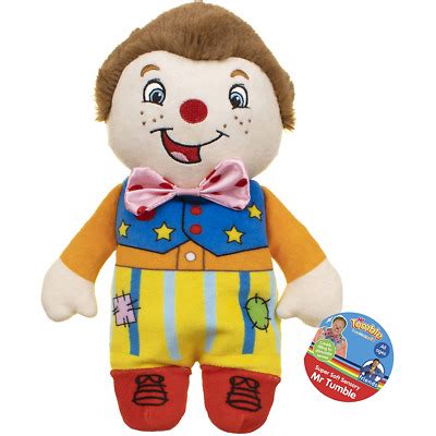 MR TUMBLE SUPER Soft Sensory Soft Toy Cbeebies New Kids Childrens Toy £ ...