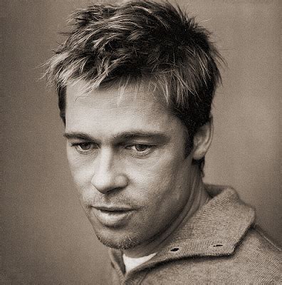 Wallpapers Collection: brad pitt hair loss