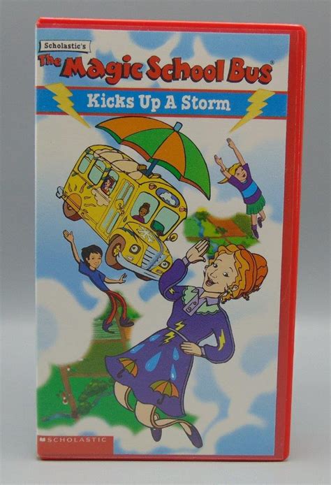 Scholastic's The Magic School Bus Kicks Up A Storm (VHS, 1995) - KC's Attic