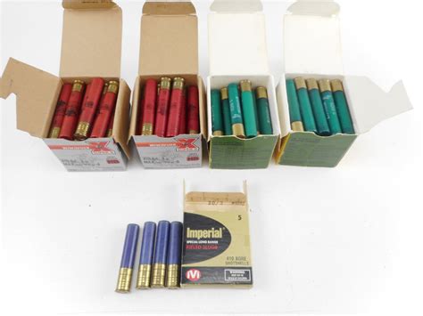 .410 GAUGE ASSORTED SHOTGUN SHELLS - Switzer's Auction & Appraisal Service