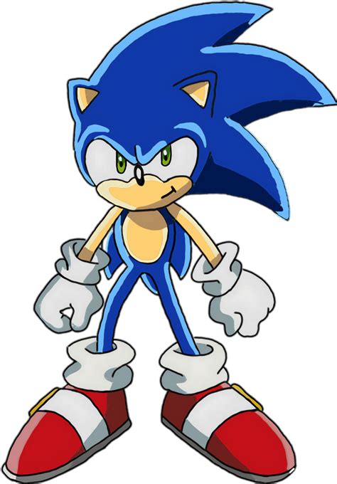 Sonic X front face sonic render by foxeygamer87sonic on DeviantArt