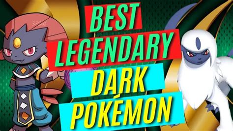 List of Best Legendary Dark Type Pokémon Ever - Master Freak Gaming