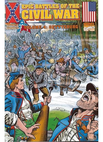 Epic Battles of the Civil War: Gettysburg Comic Book - American Civil ...