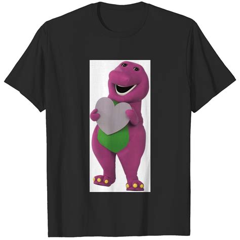 Barney with Heart T-Shirts sold by ImmanuelDCharles | SKU 79878069 | Printerval