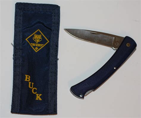 RARE BUCK KNIVES 414 CUB SCOUTLITE BOY SCOUTS FOLDING KNIFE UNUSED WITH ...