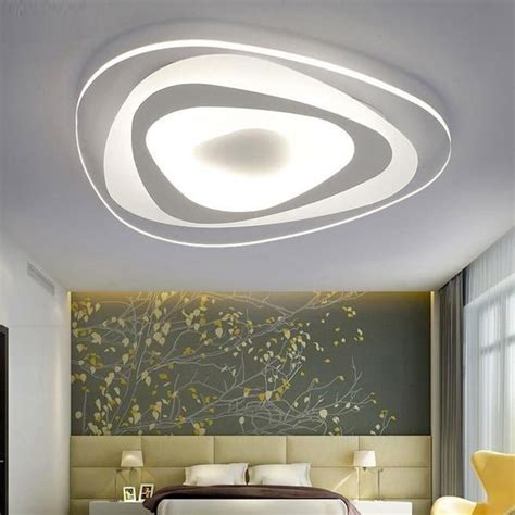 Ultra Thin Triangle Ceiling Lights Lamps for Living Room Bedroom