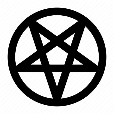 Devil, evil, hell, satan, sign, star icon