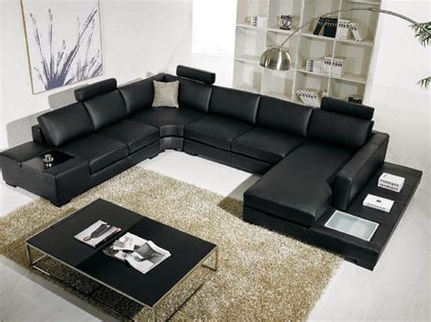 Reclining Couches Sale: Leather Couch Adjustable Headrest