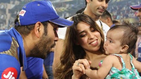 Rohit Sharma lifts daughter Samaira in his arms as Mumbai Indians win 4th IPL title - Sports News