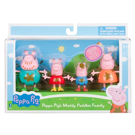 Peppa Pig 3 in Figures, Assorted - Shop Action Figures & Dolls at H-E-B