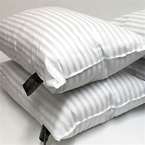 Hotel-Quality Stripe Pillows - 2, 4, 6 or 8