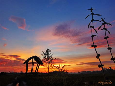 33+ Kumpulan Gambar Pemandangan Langit Senja - Pemandangan