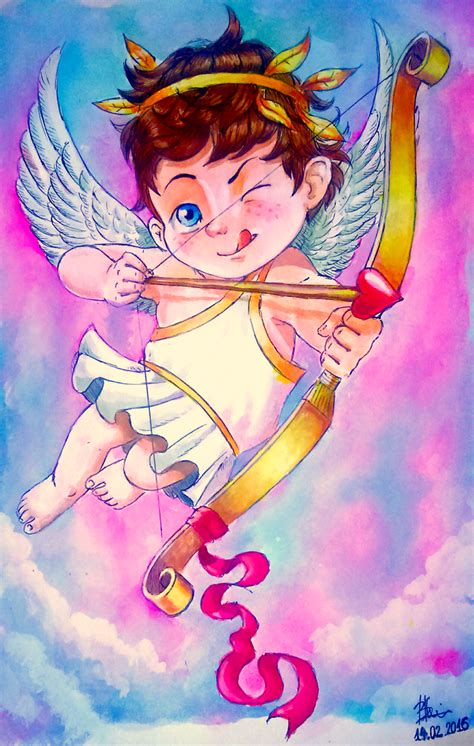 Cupid, Roman God of Love by vangel4e on DeviantArt