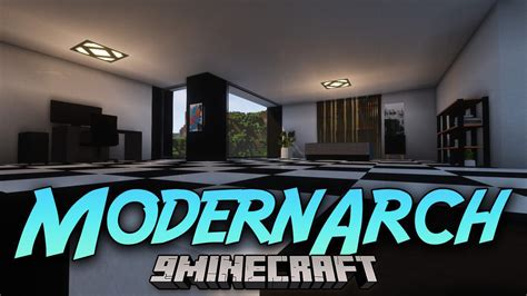 ModernArch Mod (1.18.2) - Realistic Furniture - 9Minecraft.Net