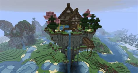 Mystical Zen House (Floating) Minecraft Map