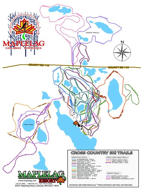 Trail Map | Maplelag Resort