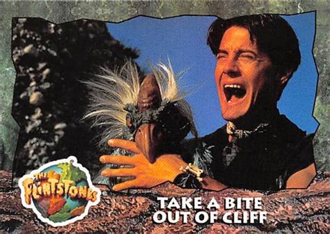 Kyle MacLachlan trading card Flintstones 1993 Topps #79