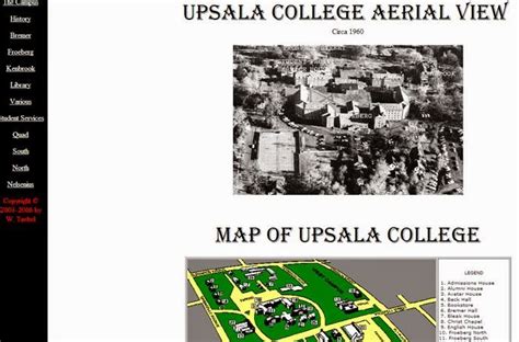 College History Garden: Upsala College (NJ)