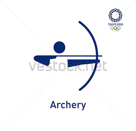 Olympic Archery Symbol