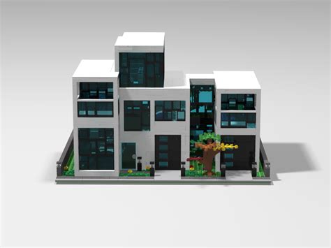 LEGO IDEAS - Modern House | Lego mansion, Lego house, Lego furniture