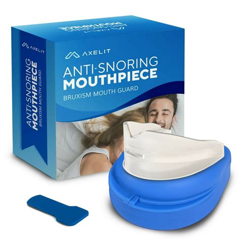 AXELIT Stop Snoring Mouthpiece Sleep Apnea Guard Bruxism Anti Snore ...