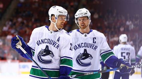 Daniel, L, and Henrik Sedin, 2000 to 2018 - they will be sorely missed ...