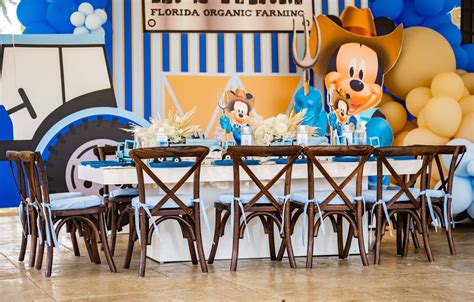 Mickey Mouse Farm Birthday Party Ideas | Photo 1 of 14 | Catch My Party