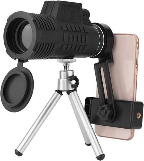 Amazon.com: Cell Phone Camera Lens, 5060 Clip-On Telephoto Monocular Telescope Waterproof ...