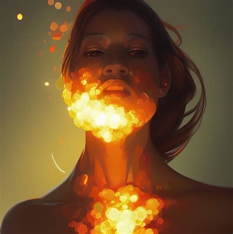 ArtStation - Fire portrait soul concept Art