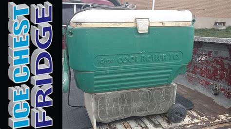 Electric Ice Chest Cooler Conversion - YouTube