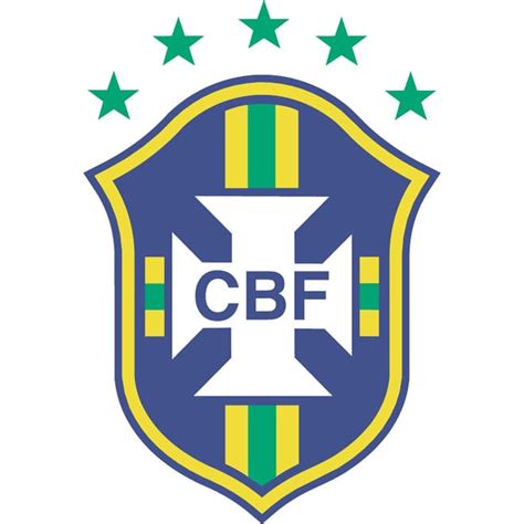 Brazilian football confederation logo.eps Royalty-free Stock Vector Images