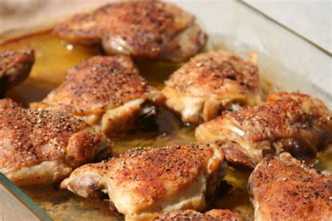 Seriously Simple Cooking: Baked Chicken Thighs