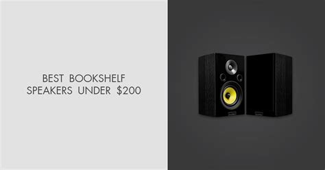 5 Best Bookshelf Speakers Under $200 in 2024