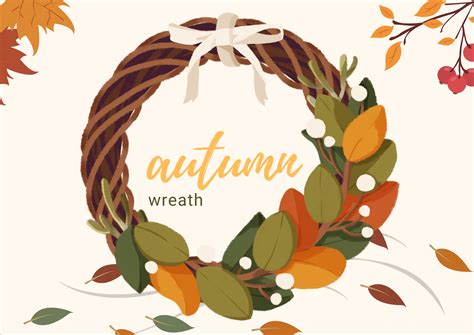 Autumn Wreath Clipart Graphic by moonii.art · Creative Fabrica