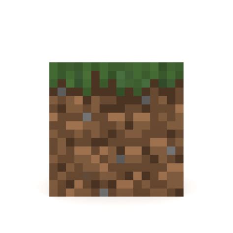 Free 3D Model Minecraft Grass Block - TurboSquid 1428506