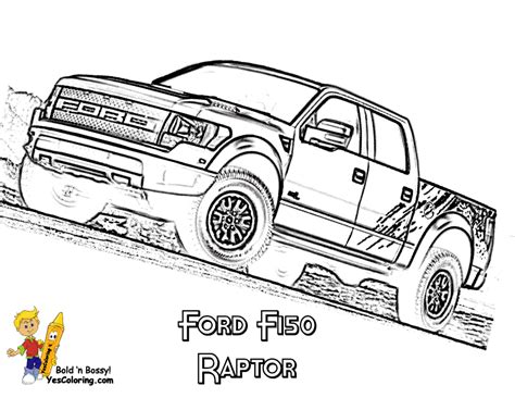 American Pickup Truck Coloring Sheet | 33 Free | Ford | Chevy | Rims