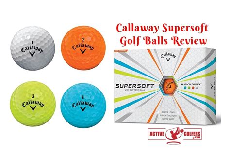 CALLAWAY SuperSoft Golf Balls Review | Active Golfers | Golf ball, Golf, Supersoft