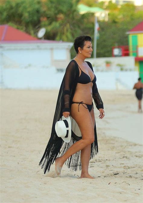 Whoa Mama! You Won't Believe What Kris Jenner Looks Like In A Tiny Bikini At 59 Years Old—See ...