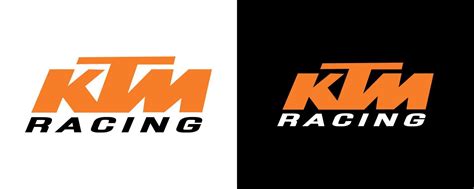 KTM Racing logo vector free download 19550747 Vector Art at Vecteezy