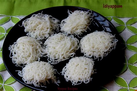 Vysya's Delicious Recipes: Soft Idiyappam - Idiyappam Varieties - Sevai - Nool Puttu