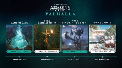 Assassin's Creed Valhalla Tombs of the Fallen DLC Releases on November ...