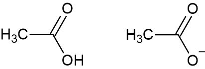 Acetate Ion Structure