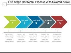 Arrow Flow Chart - Slide Team